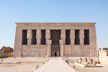 Temple of Dendera in Qena, Egypt