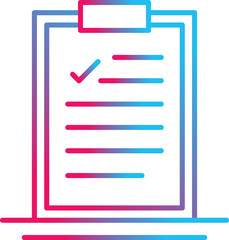 Obraz premium Clipboard Icon