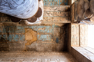 Temple of Dendera in Qena, Egypt