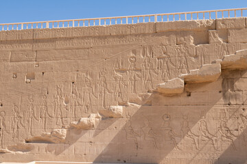 Temple of Dendera in Qena, Egypt