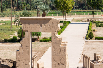Temple of Dendera in Qena, Egypt