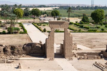 Temple of Dendera in Qena, Egypt