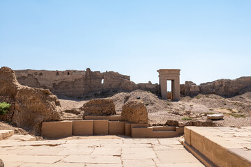 Temple of Dendera in Qena, Egypt