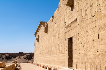 Temple of Dendera in Qena, Egypt