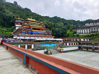 17 June 2022, Gangtok, Sikkim, Ranka (Lingdum or Pal Zurmang Kagyud), Golden Temple, Monastery in Gangtok.