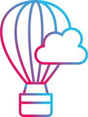 Hot Air Baloon Icon