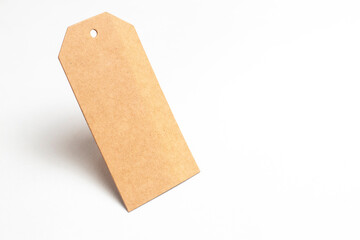 Paper label For offer text With White Background