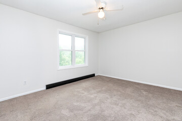 light and airy empty room