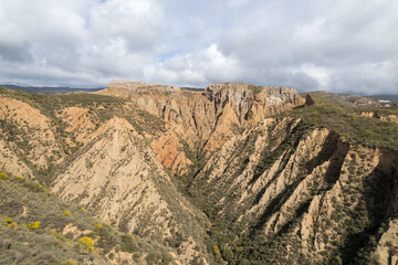 mountainous area in the south of Andalucia