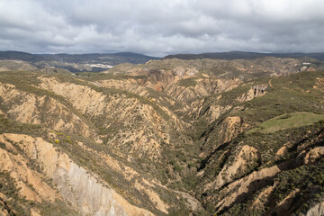 Fototapeta premium mountainous area in the south of Andalucia