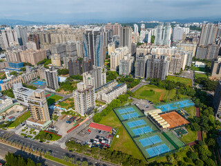 Top view of Lin Kou city