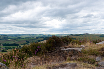 National Park Peak District in England, Curbar Edge 2022.