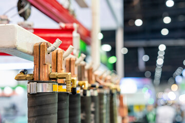 water cooling copper hose or tube assembly with brass fitting of resistance spot welding machine or other apply in industrial