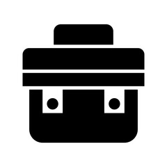 bag icon or logo isolated sign symbol vector illustration - high quality black style vector icons
