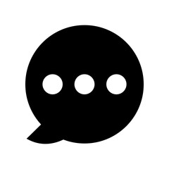 comment icon or logo isolated sign symbol vector illustration - high quality black style vector icons
