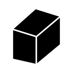 cube icon or logo isolated sign symbol vector illustration - high quality black style vector icons
