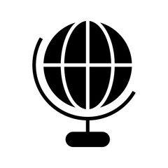 globe icon or logo isolated sign symbol vector illustration - high quality black style vector icons
