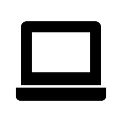 laptop icon or logo isolated sign symbol vector illustration - high quality black style vector icons
