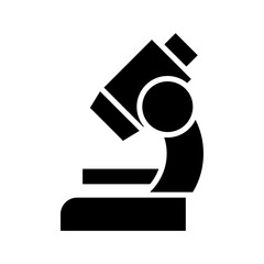 Obraz premium microscope icon or logo isolated sign symbol vector illustration - high quality black style vector icons 