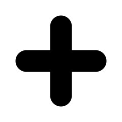 Obraz premium plus icon or logo isolated sign symbol vector illustration - high quality black style vector icons 