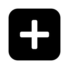plus icon or logo isolated sign symbol vector illustration - high quality black style vector icons
