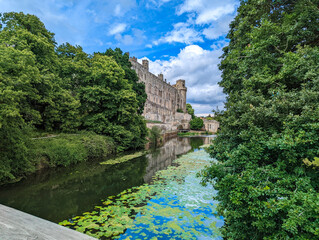 Warwick Castle s a medieval castle original built by William the