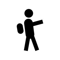 student icon or logo isolated sign symbol vector illustration - high quality black style vector icons
