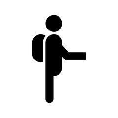 student icon or logo isolated sign symbol vector illustration - high quality black style vector icons
