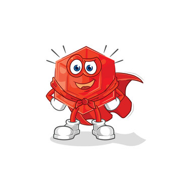 recommend clip art: ruby heroes vector. cartoon character