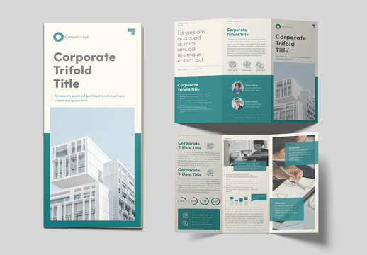 Business Overview Corporate Trifold Brochure