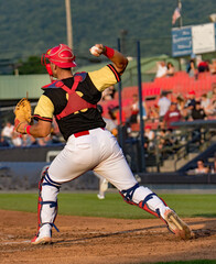 hot baseball catcher