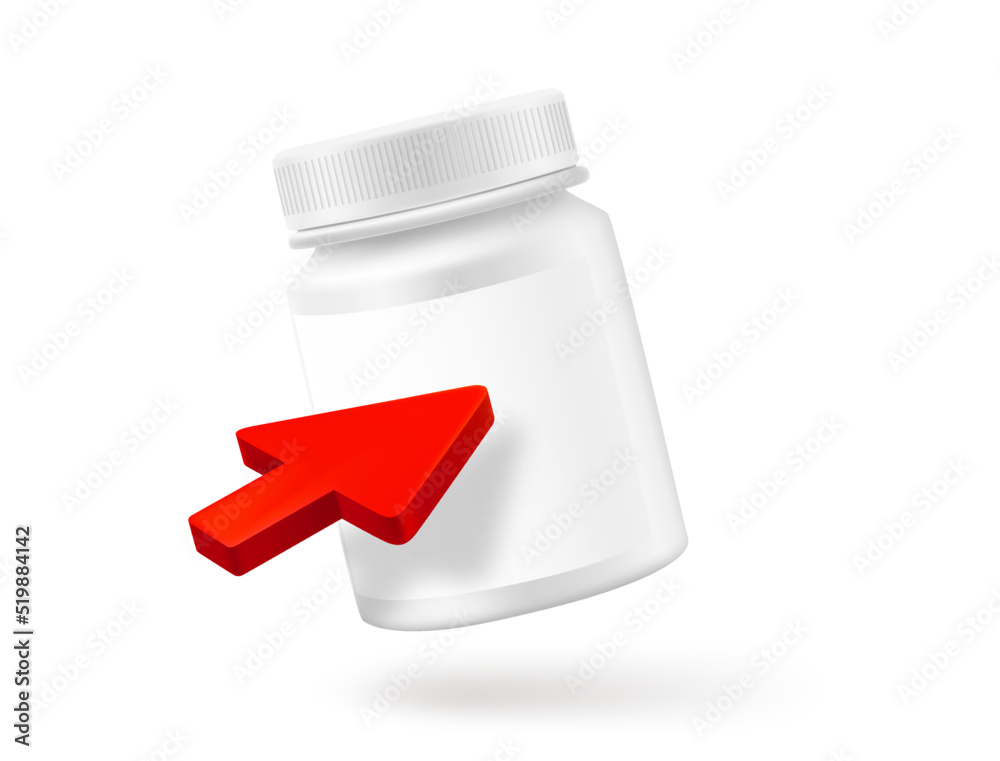 Poster сhoice a way to be treated. 3d vector icon
