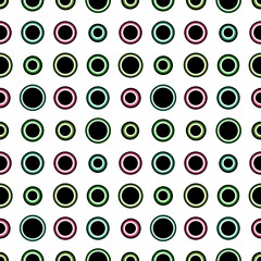 Summer seamless magic evil eye pattern for fabrics and textiles and packaging and gifts and linens and wrapping