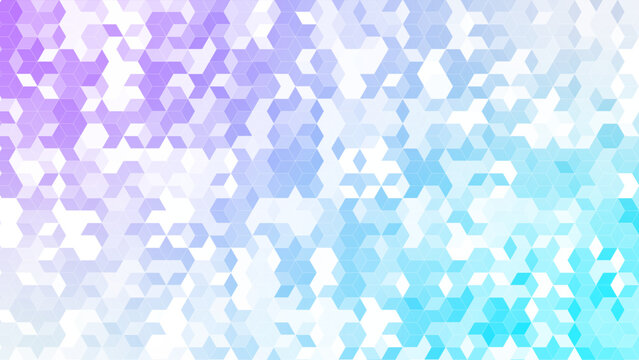 ダイヤのパターン背景素材，パープルとブルーのグラデーション