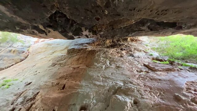 rock formations in a large Eocene mountain range