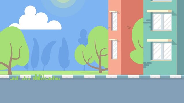  Flat Cartoon Background Footage. This 90 Flat Cartoon Background motion graphic is a Background project for download to cartoon and kids animations.

