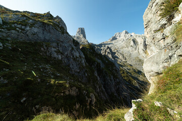 Naranjo de Bulnes en Asturias, España