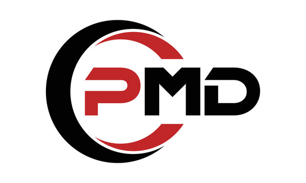 PMD swoosh three letter logo design vector template | monogram logo | abstract logo | wordmark logo | letter mark logo | business logo | brand logo | flat logo | minimalist logo | text | word | symbol