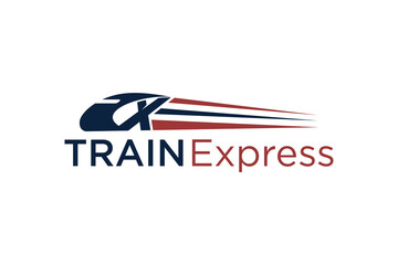 Train locomotive logo transportation speed railway electric