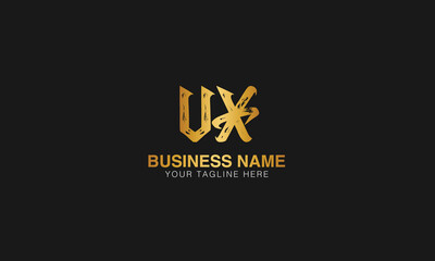 VX initial logo | initial based abstract modern minimal creative logo, vector template image. luxury logotype logo, real estate homie logo. typography logo. initials logo.