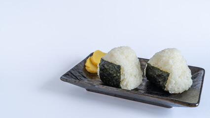 日本のおにぎり・たくあん