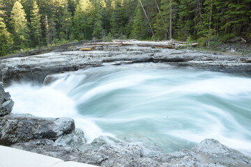 McDonald Falls in Glacier National Park