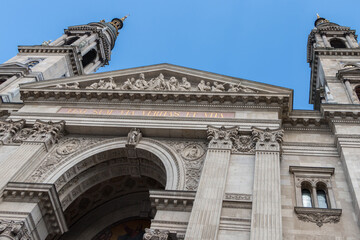 Fototapeta premium St. Stephen's Basilica in Budapest. Hungary.