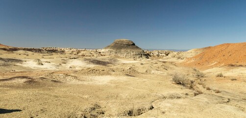 Bisti Badlands rock formation