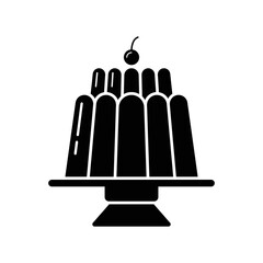 Jelly icon design isolated on white background. vector illustration