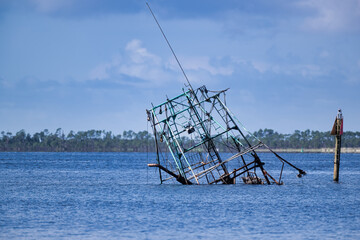 Sunken Shrimp Boat