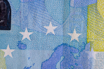 details of cash twenty euro of the European Union