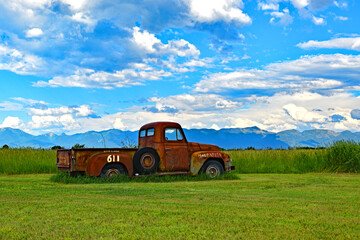 Old Truck in Montana