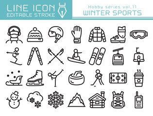 ラインアイコン　ホビーシリーズvol.11　ウィンタースポーツ