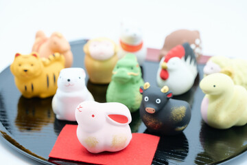 十二支の置物・卯年